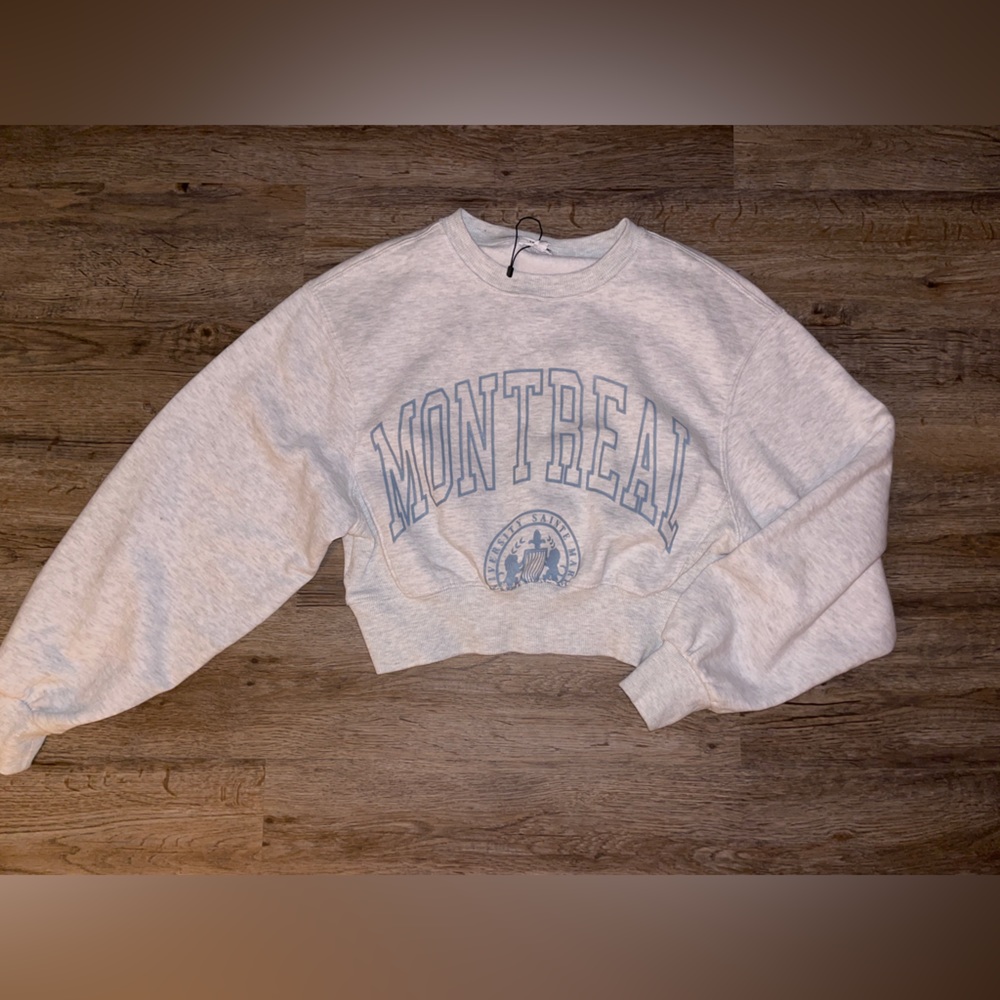 Garage Cropped hoodie